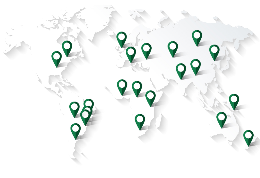 Areas we supply our chemicals